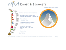 Tablet Screenshot of cimes-et-sommets.net